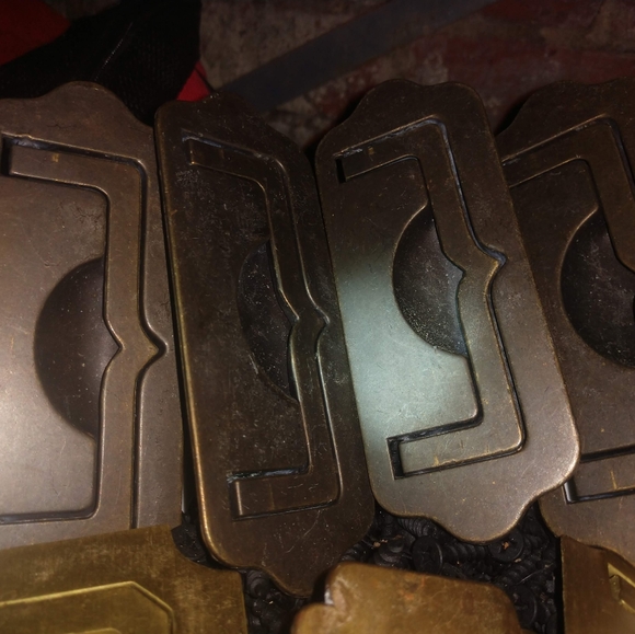 Brass Recessed Drawer Handles - Picture 4 of 8